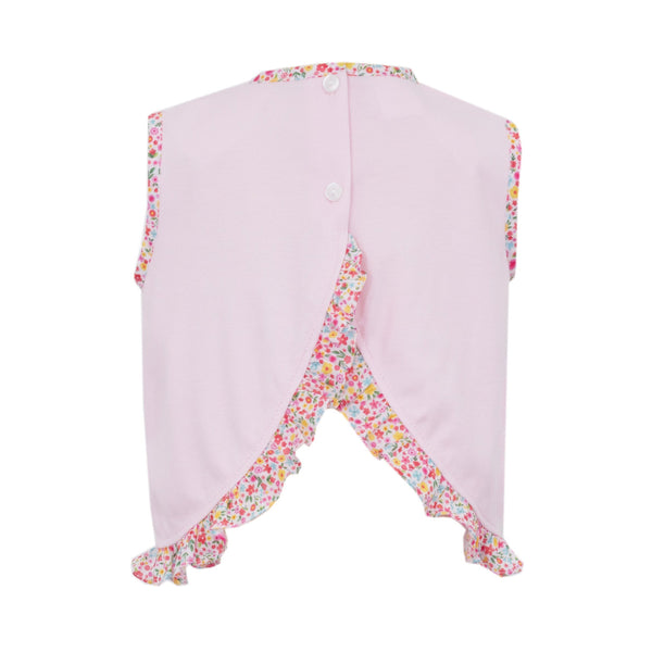 Isabella Knit Swing Back Bloomer Set- Pink & Floral