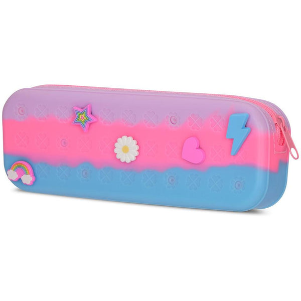 Tie Dye Charmed Jelly Pencil Case