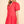 Collared Tiered Mini Dress- Tomato