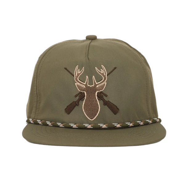 Deer Hunt Snapback Rope Hat