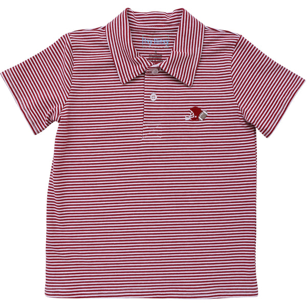 Game Day Polo- Crimson