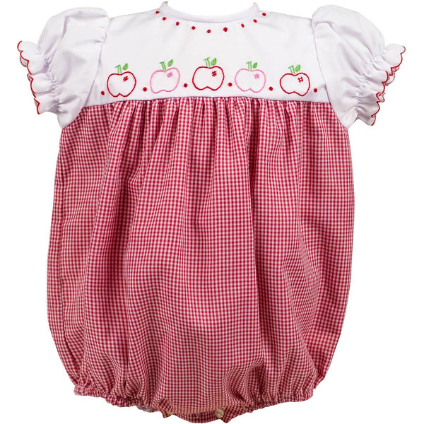 Braeburn Girl Bubble Red Gingham