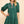 Tape Trim Dress- Hunter Green