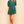 Tape Trim Dress- Hunter Green