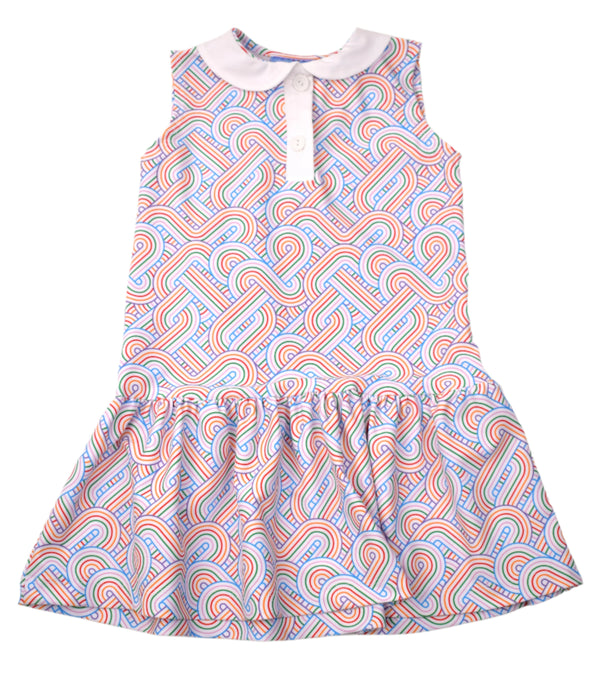 Swirls Print Dress