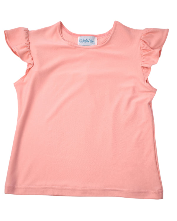 Angel Sleeve Tee- Light Pink