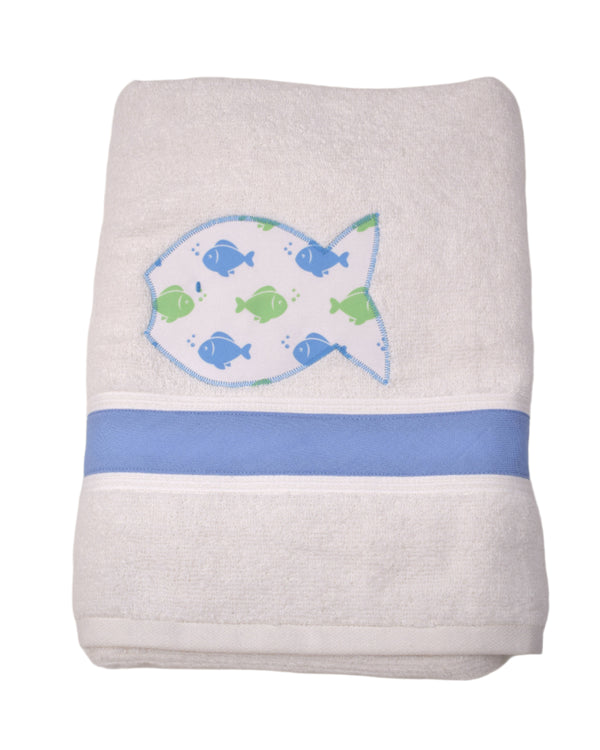 Towel Fish- Blue/Green