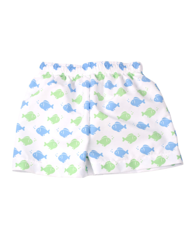 Swim Trunks- Fish