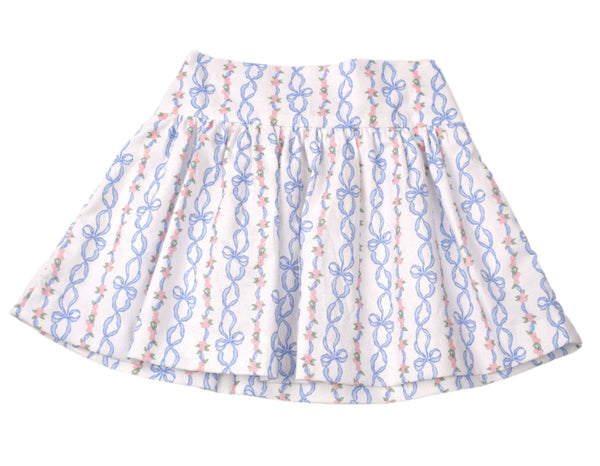 Bow Print Skirt