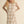 Sheath Dress- Beige Plaid