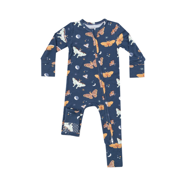 Moths 2 Way Zipper Romper