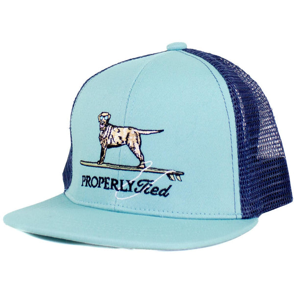 Trucker Hat Surfing Dog