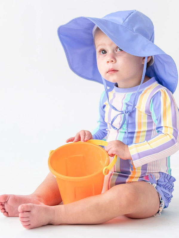 Sun Protective Hat- Periwinkle Blue