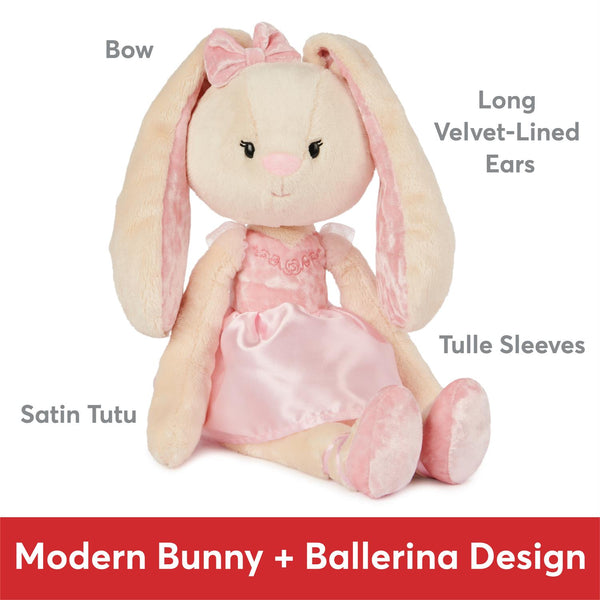 Curtsy the Ballerina Bunny Take-Along Friend