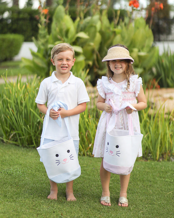 Easter Bunny Basket - Pink