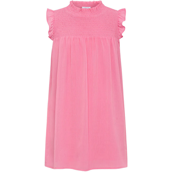 Lottie Dress Sleeveless- Hot Pink