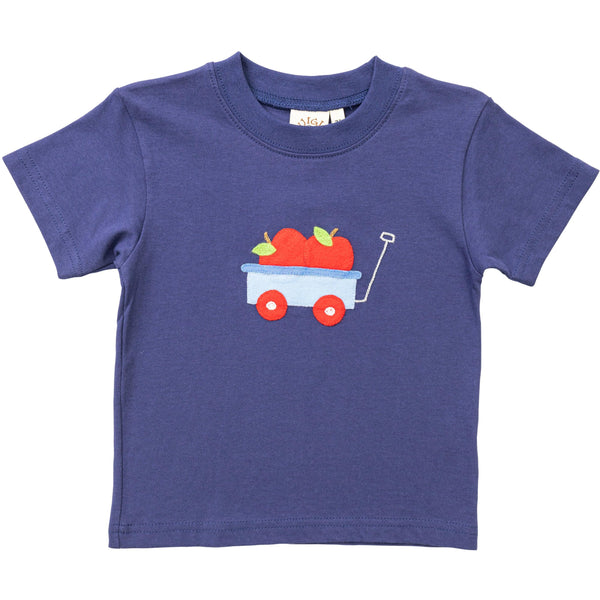 Wagon w/ Apple Shirt