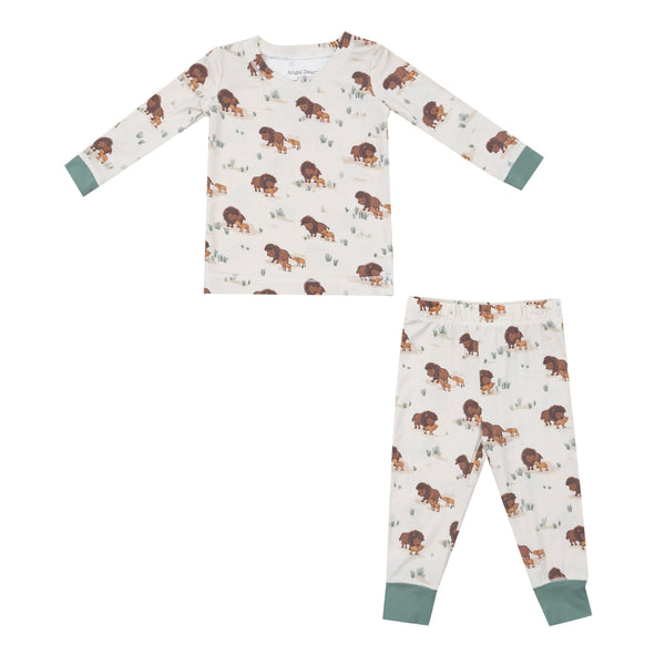 Bison Families- L/S Loungewear Set