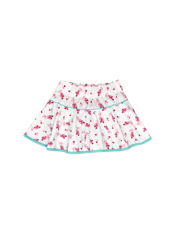 Quinn Skort- Tiny Dancer, Totally Turquoise