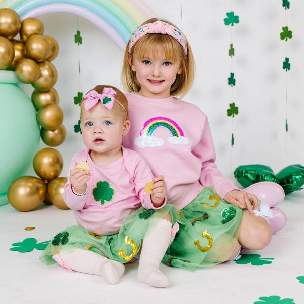 Lucky Sequin St. Patrick's Day Tutu