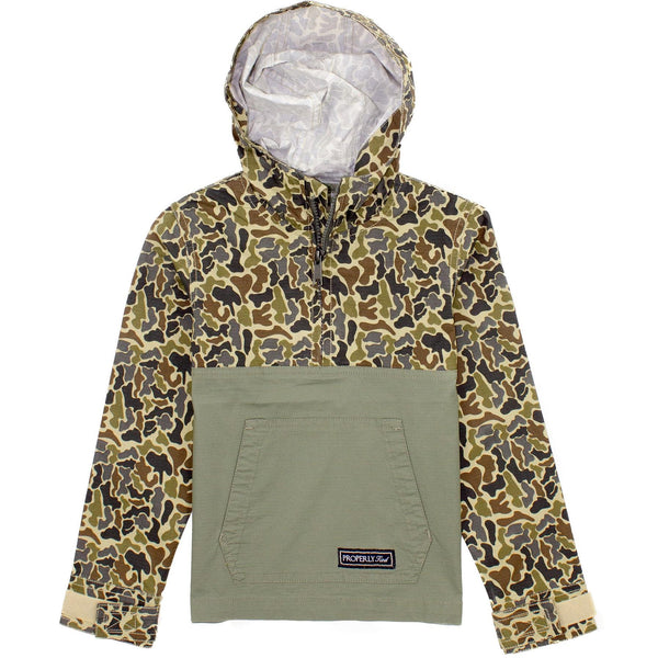 Ridge Anorak- Vintage Camo