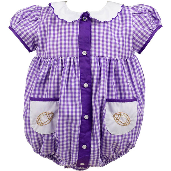 Game Day Girl Bubble- Purple