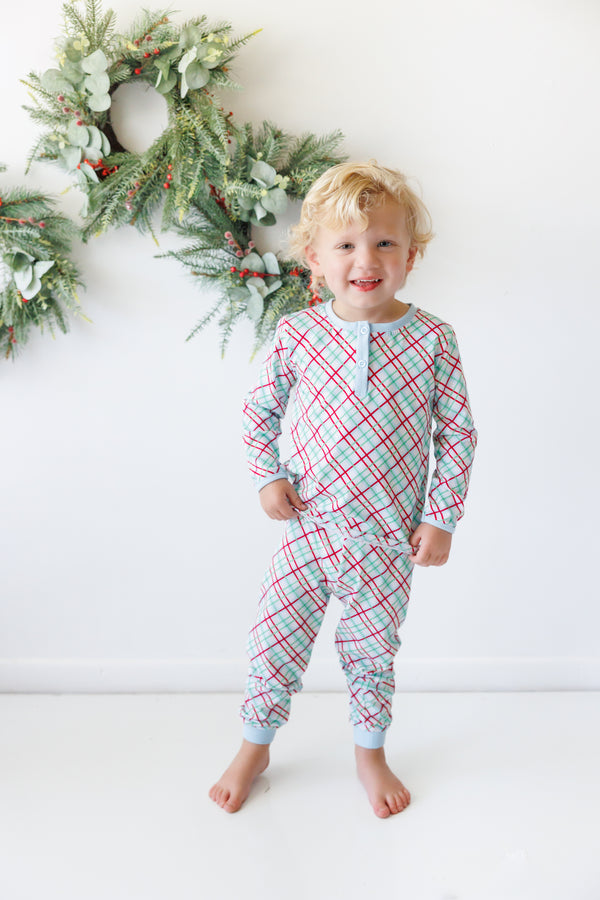 Merry & Bright Christmas Plaid Set