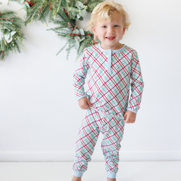 Merry & Bright Christmas Plaid Set