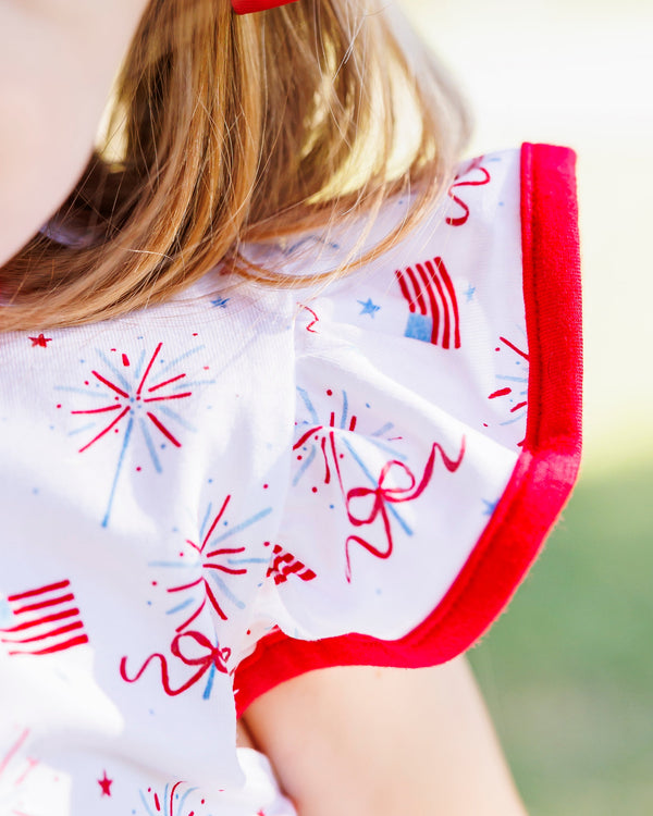 Fireworks and Freedom Flutter Short Set