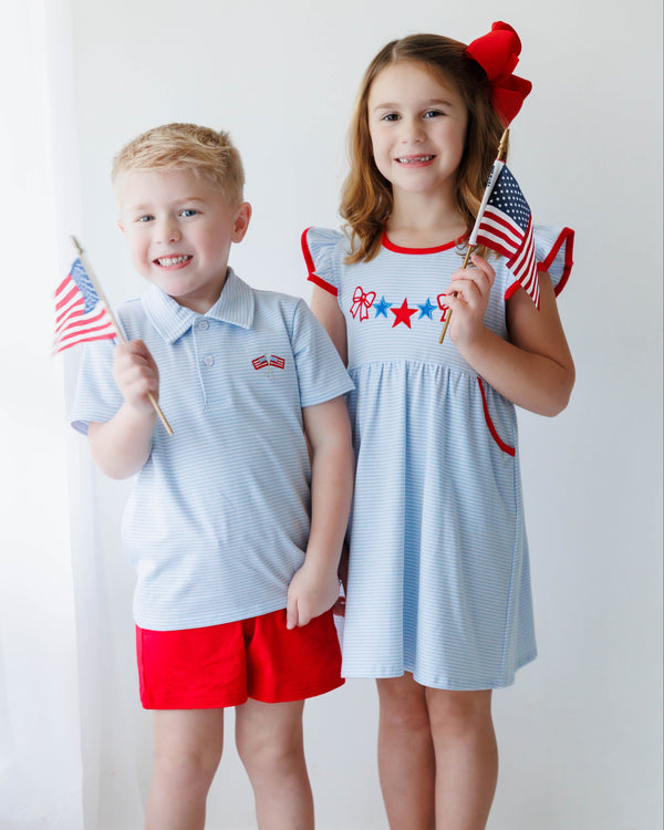 Stars, Stripes, and Bows Dress