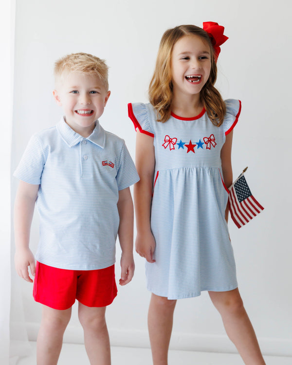 Stars, Stripes, and Bows Dress