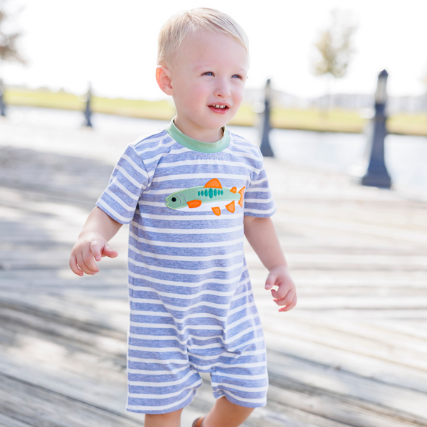 Gone Fishing Romper