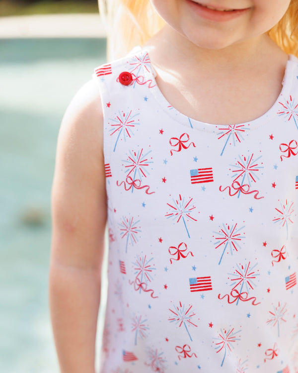 Fireworks and Freedom Swing Back Bloomer Set