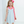 Clara Sleeveless Dress- Blue Gingham And Pink