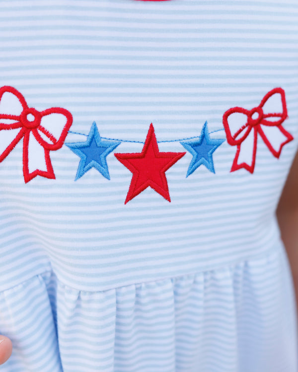 Stars, Stripes, and Bows Dress