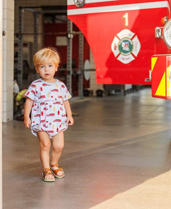 Firetruck Print Bubble