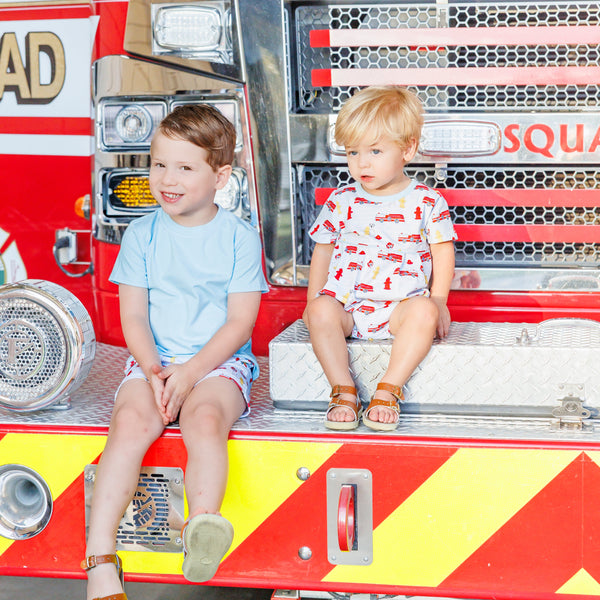 Firetruck Print Bubble