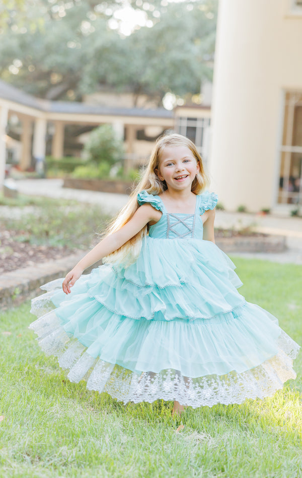 Mint Princess Dress