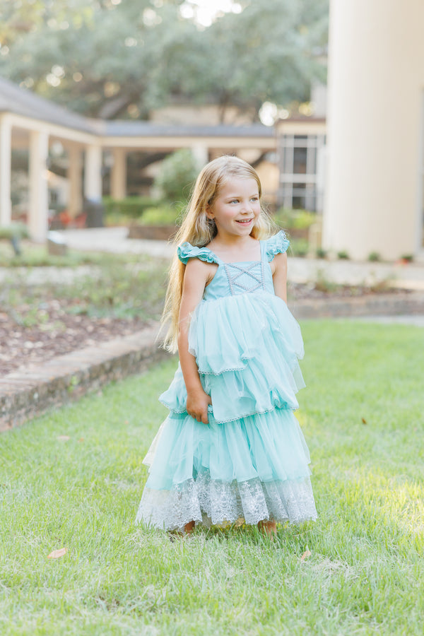 Mint Princess Dress