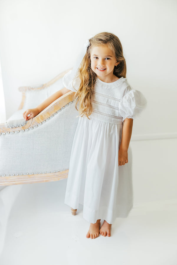 Rosemary Dress - White