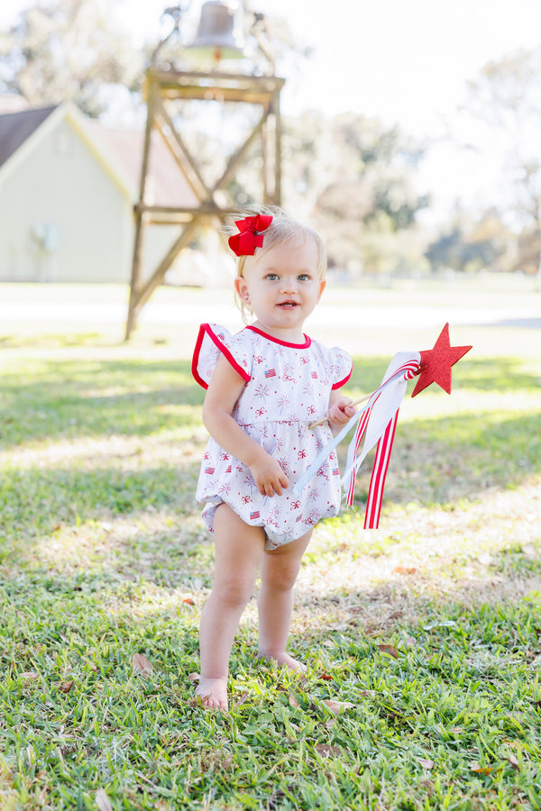 Fireworks and Freedom Flutter Bubble