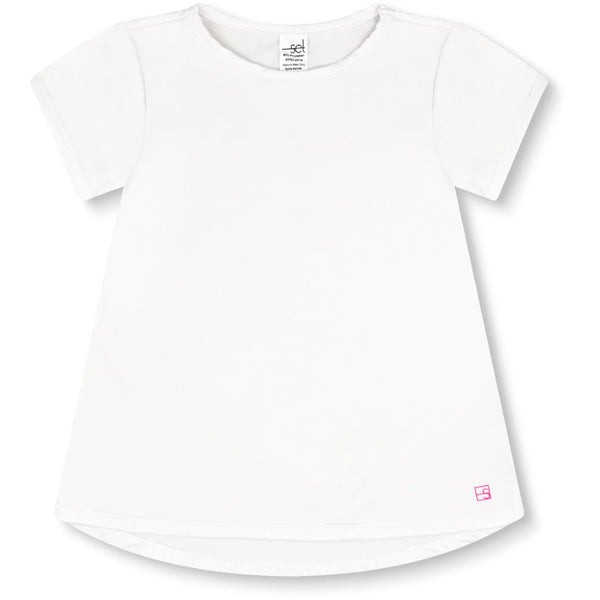 Bridget Basic Tee- Pure Coconut