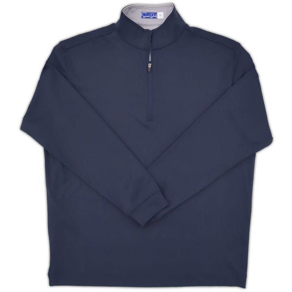 Men's Performance Quarter Zip- Navy