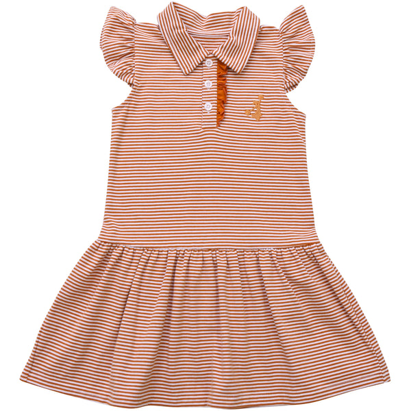 Game Day Dress- Burnt Orange