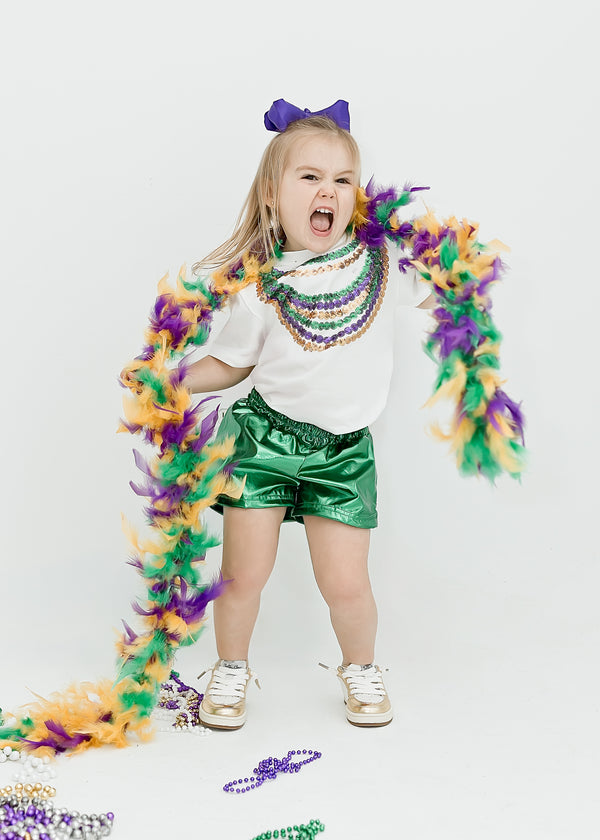 Mardi Gras Beads Shirt