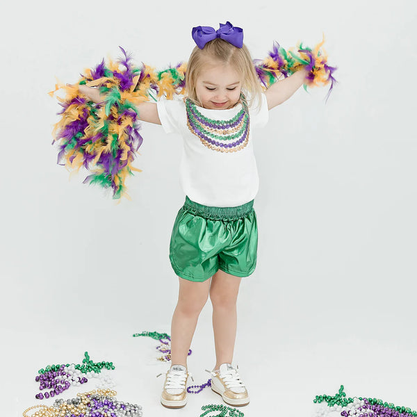 Mardi Gras Beads Shirt