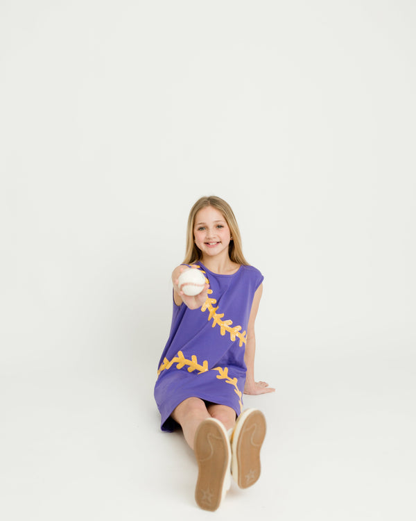 Purple Baseball Dress