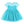 Princess Dress- Aqua