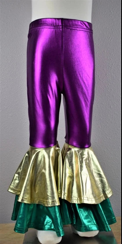 Foil Double Bell Leggings