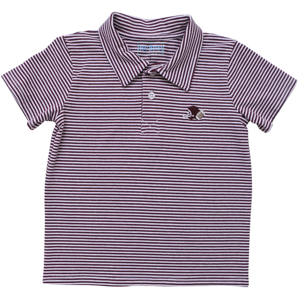 Game Day Polo- Maroon